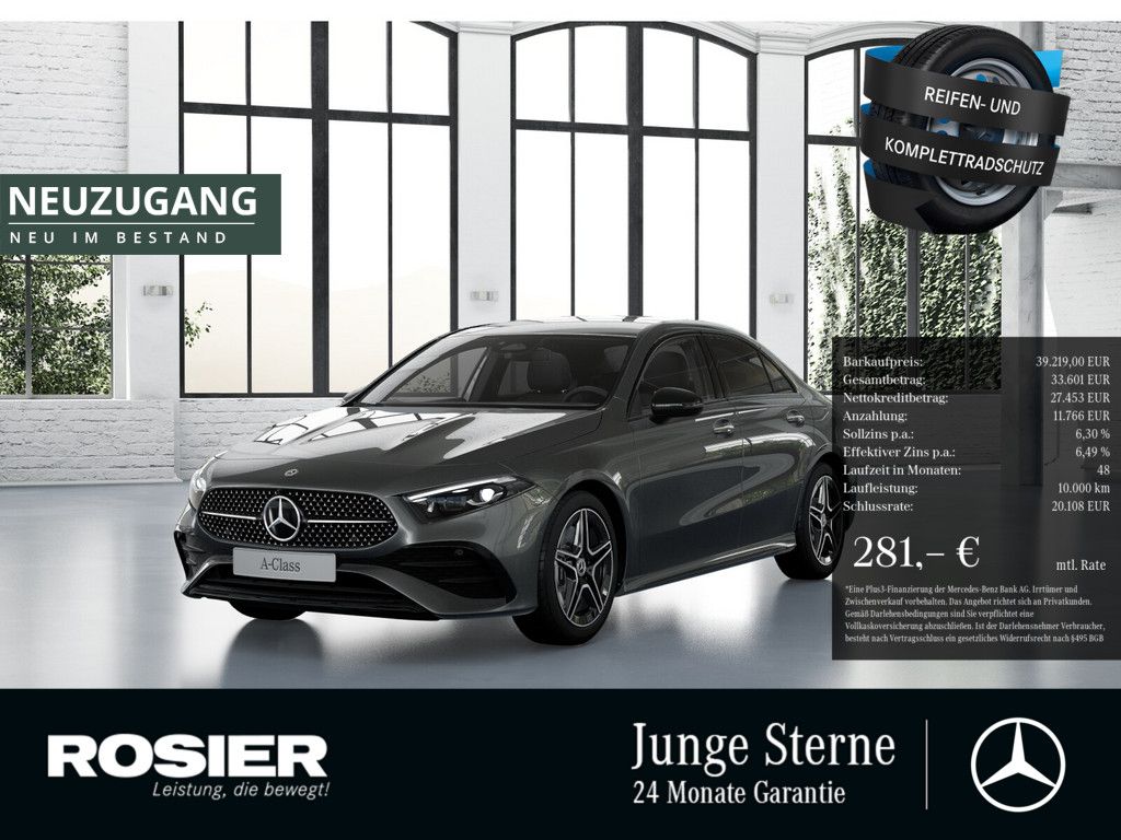 MERCEDES-BENZ A 220 d Limo AMG Sport Advanced+ NIGHT MULTIB.