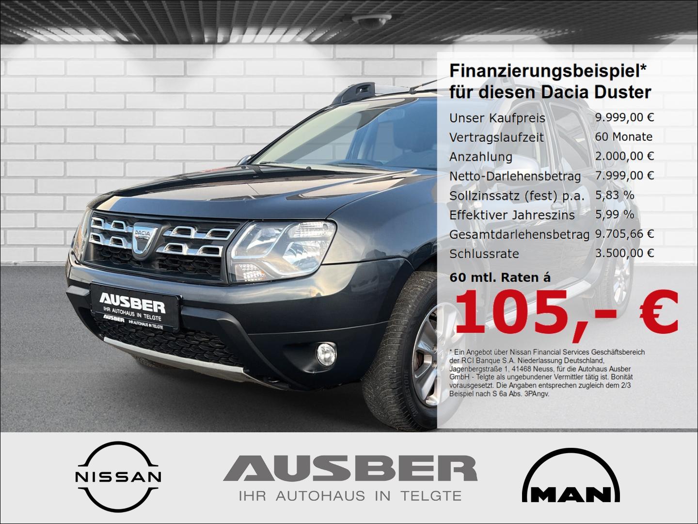 Dacia Duster I Prestige 4x2 1.5 dCi 110 FAP Navi Leder