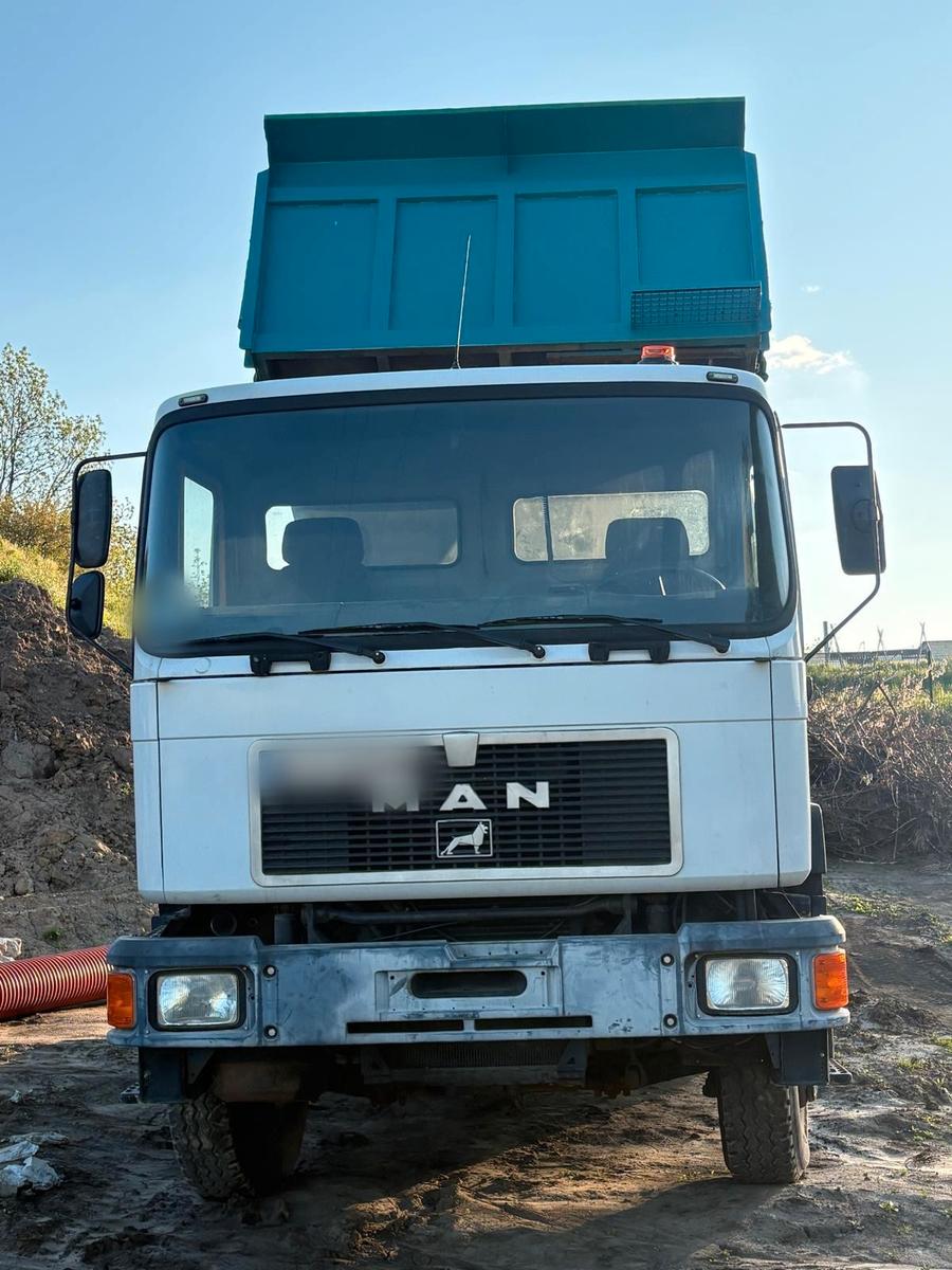 MAN 25.322 6X4 3-SIDE TIPPER HYDROBOARD