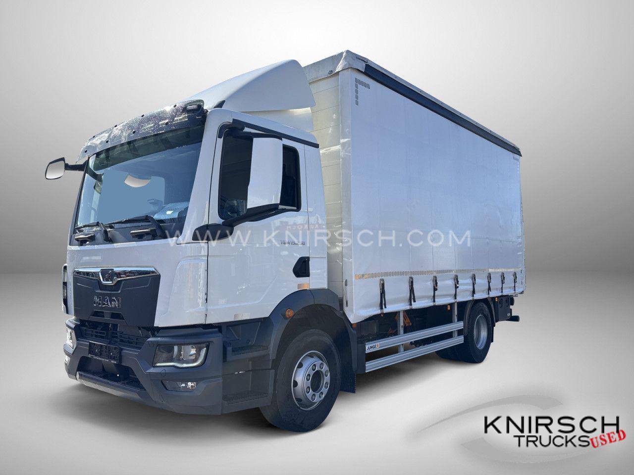 MAN TGM 15.250 / Junge Curtainsider / Like NEW !