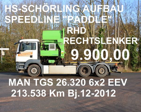 MAN TGS 26.320 EEV RHD RECHTSLENKER HS-SCHÖRLING