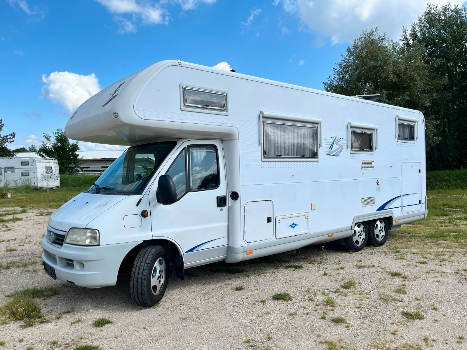 Bürstner A 747-2 2.8l Alde Klimaanlage SAT AHK Radträger