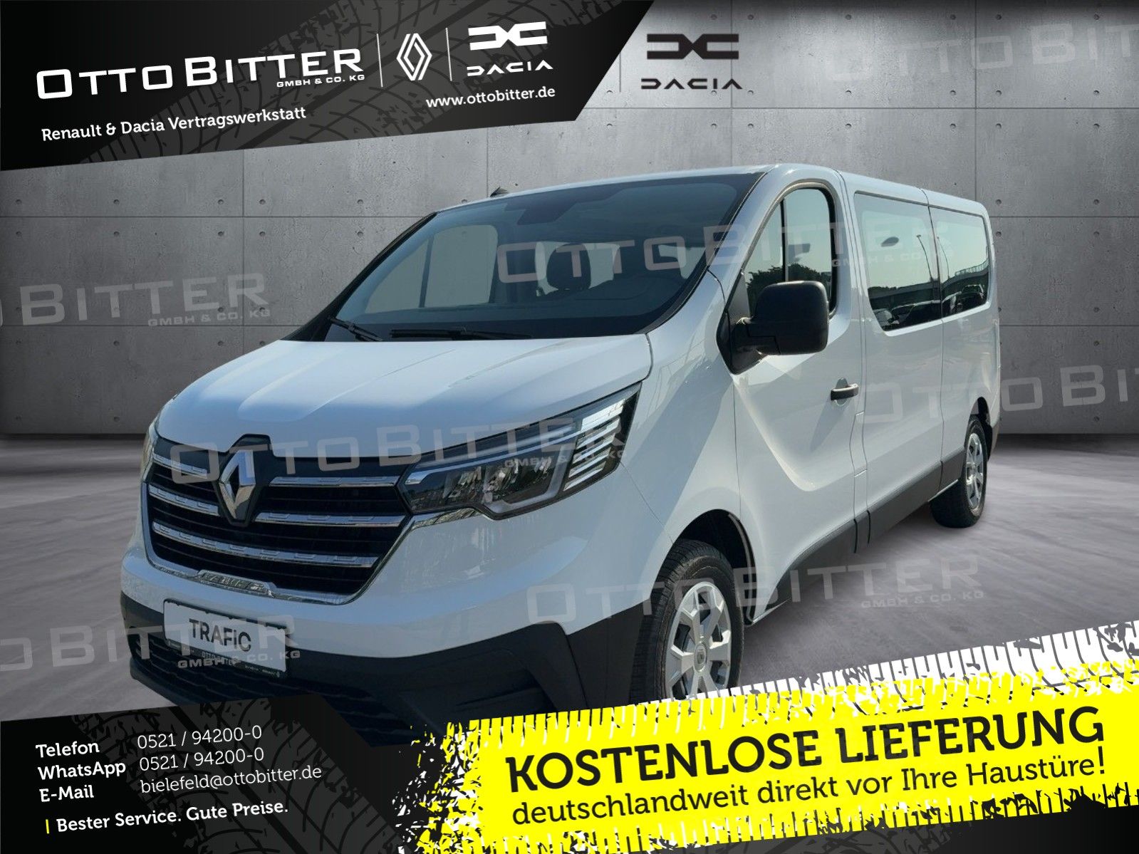 Renault Trafic Grand Evolution L2H1 dCi110 9-SITZER GJR