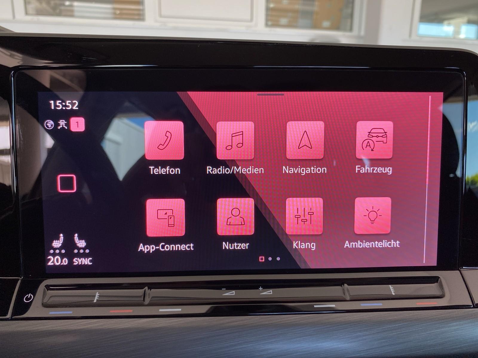 Volkswagen Golf VIII 2.0 TSI Style +DSG+LED+ACC+NAVI+KLIMA+, миниатюра 19