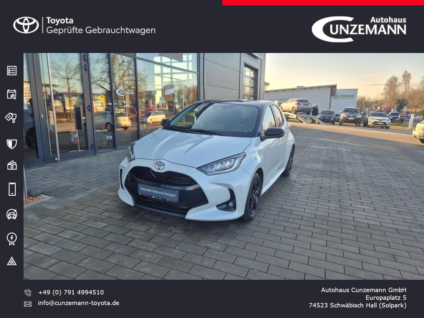 Toyota Yaris Black&White 1,5 Hybrid Sitzheizung
