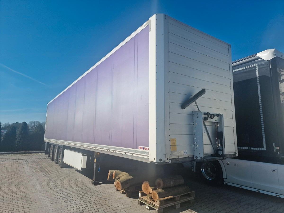 Schmitz Cargobull SKO24 Isokoffer Doppelstock Luft Lift Palettenk.