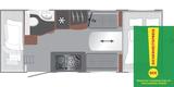 LMC Sassino 470 K - LMC Etagenbett Neu