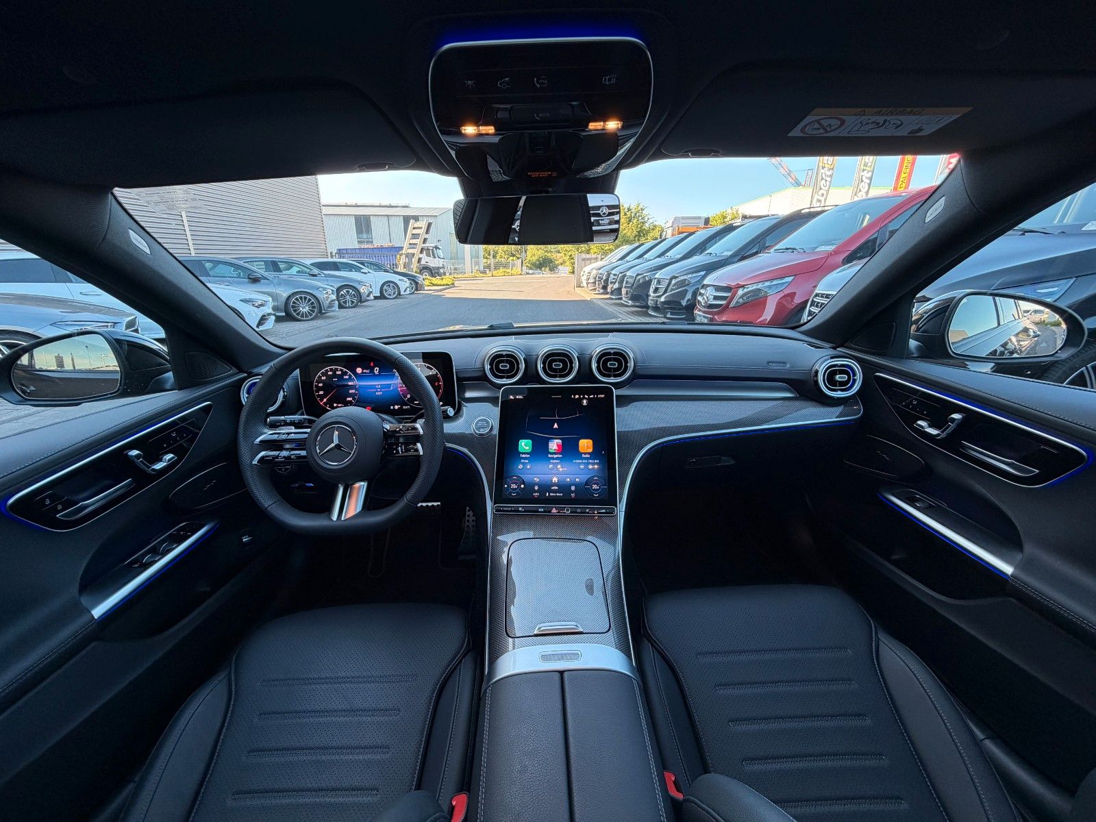 Fahrzeugabbildung Mercedes-Benz C 220 T d Edition AMG AHK+Pano+360°+Distr+Ambien