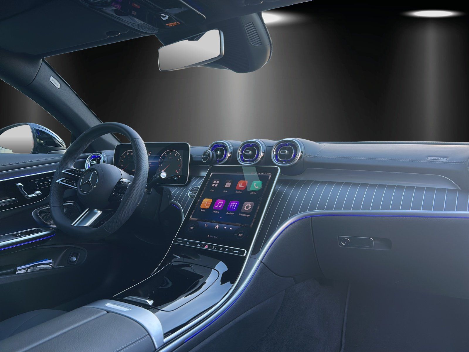 Fahrzeugabbildung Mercedes-Benz CLE 300 4MATIC Coupé AMG 360° Pano AHK DigLight