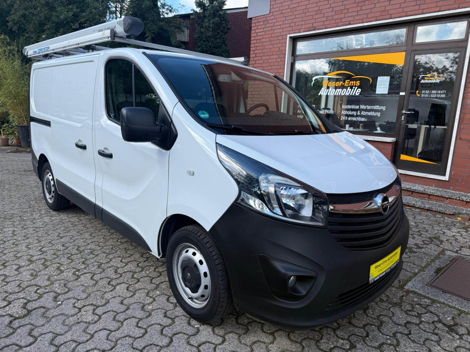 Opel Vivaro B Kasten 1.HAND 3-Sitzer 125PS Mwst. TOP!
