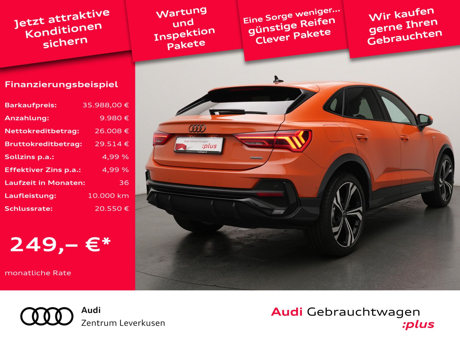 Audi Q3 Sportback quattro S line PANO 360°KAM MATRIX foto 2