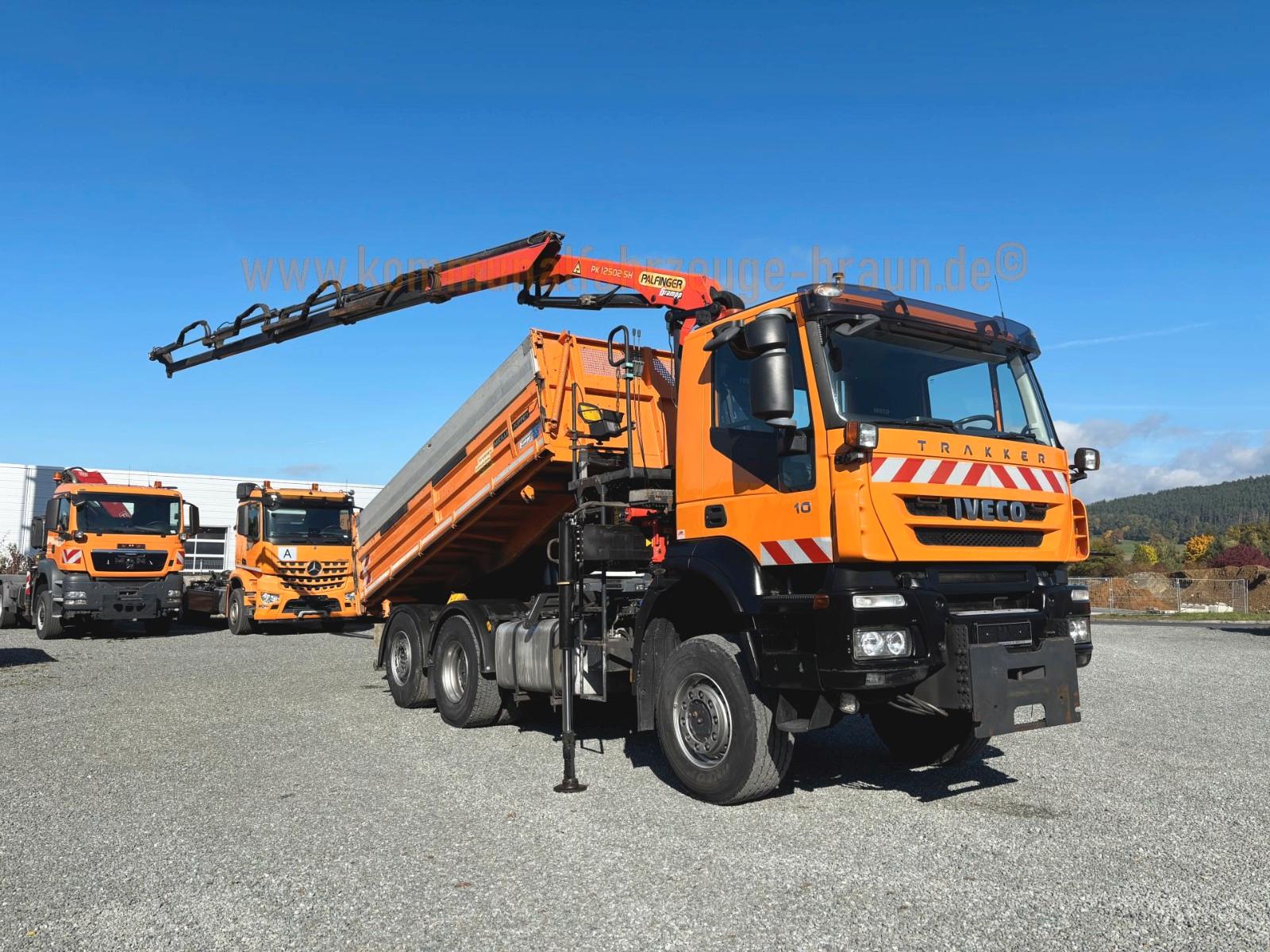 Iveco Trakker 410 EEV 6x4-4 EEV Palfinger PK12502 Funk