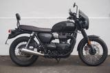 Triumph Bonneville T100 black Sportauspuff LeoVince - Angebote
