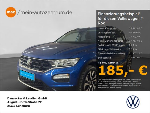 VW T-Roc 1.0 TSI Active Alu Navi ACC Sitzh. PDC Mul