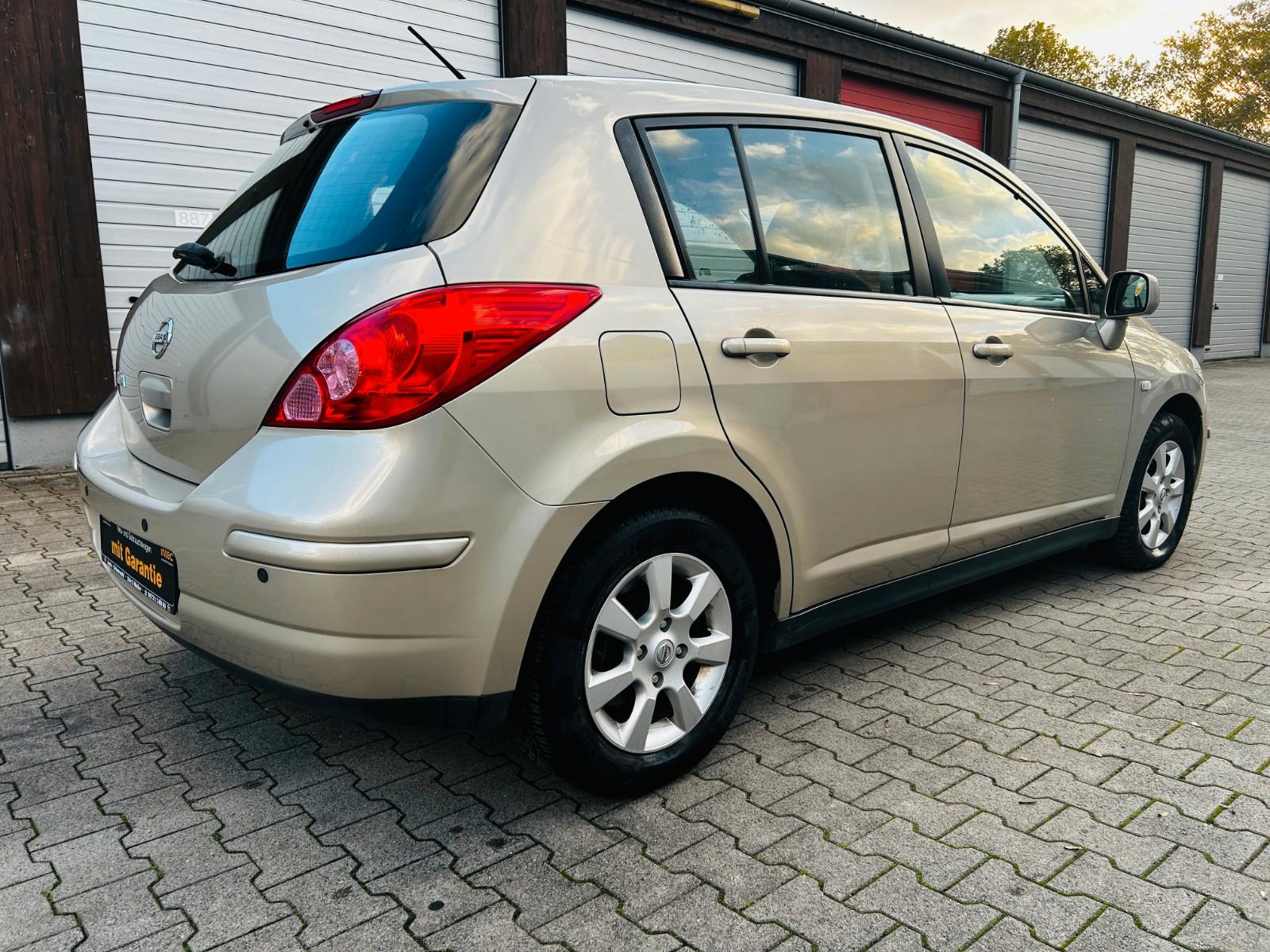 Nissan Tiida 2009 — engine 1.598 cm³, 110 HP (81kW)