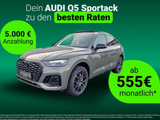 Audi Q5 45TFSI Sportback S-Line AHK Pano 360° Virtual