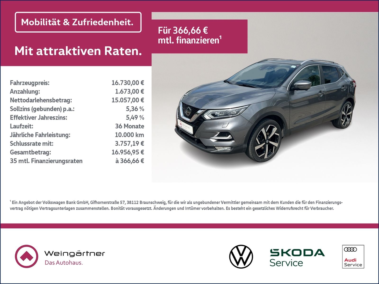 Qashqai 1.3 DIG-T 117 kW Tekna 4x2, Leder, Bose,
