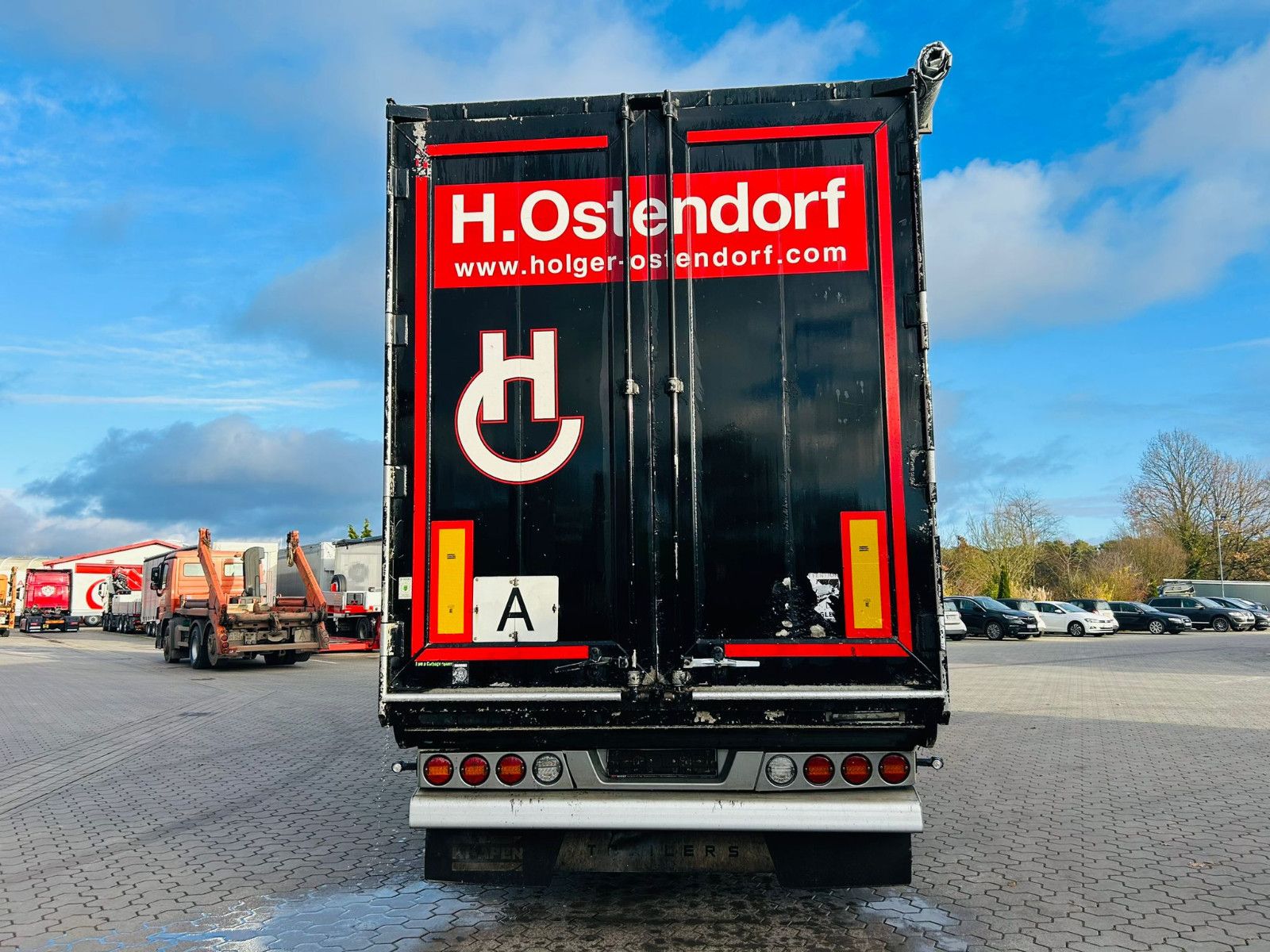 Fahrzeugabbildung Knapen K100 Schubboden 92m³ Alu Felgen TÜV Plane Neu