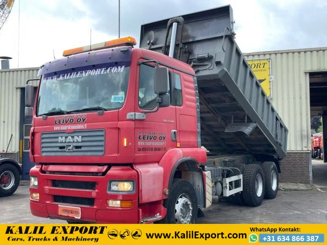 MAN TGA 33.480 Kipper 6x4 Big Axle Full Steel Suspen