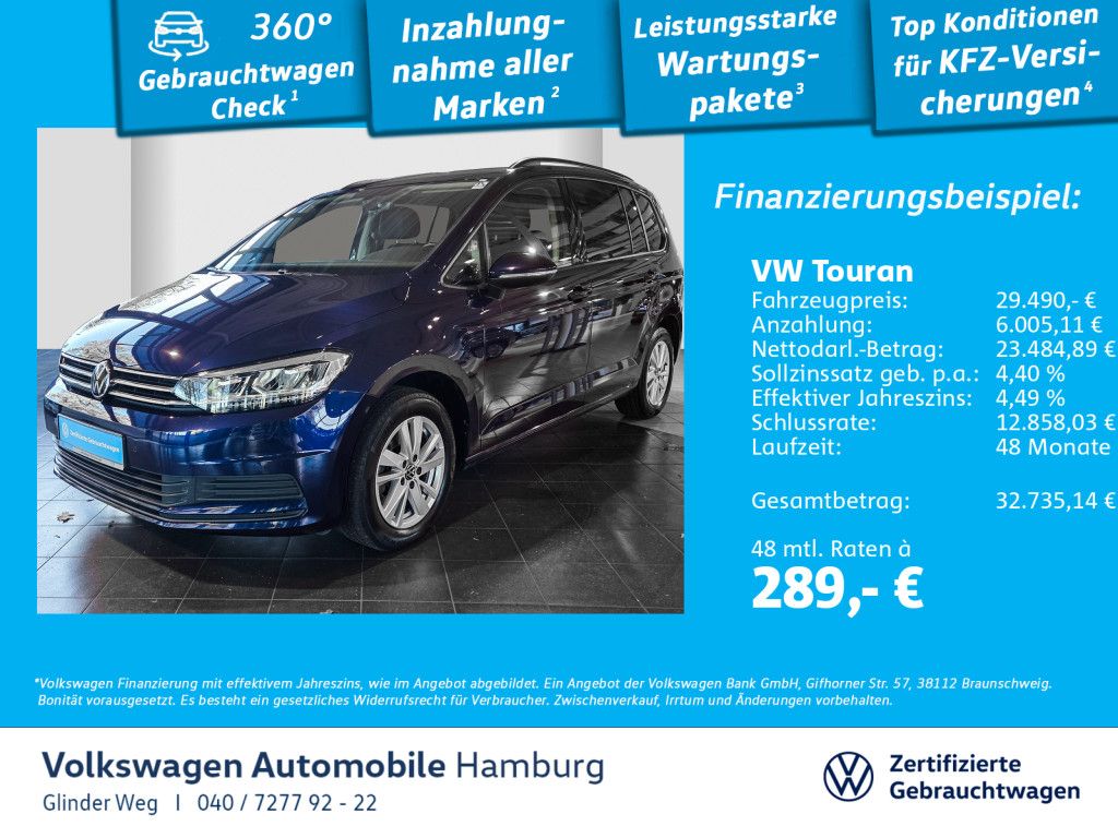 Touran 2.0 TDI Comfortline DSG AHK AppConnect Ei