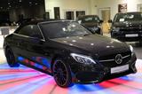 Mercedes-Benz C 250 d Cabrio AMG-Line Night Edition*LEDER*NAVI - Mercedes-Benz C 250: D