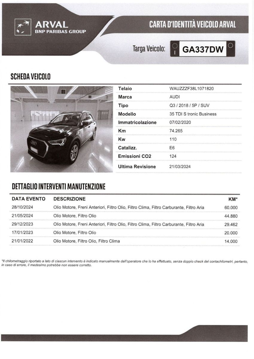 Audi AUDI Q3 35 2.0 TDI ADVANCE - Febbraio 2020 imagem 2
