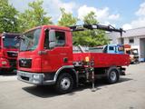MAN TGL 8.180 Hinterkipper MKG-Kran Funk Greifer - MAN Tgl 8 180