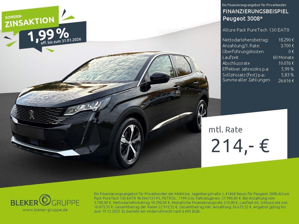Peugeot 3008 Allure Pack PureTech 130 EAT8