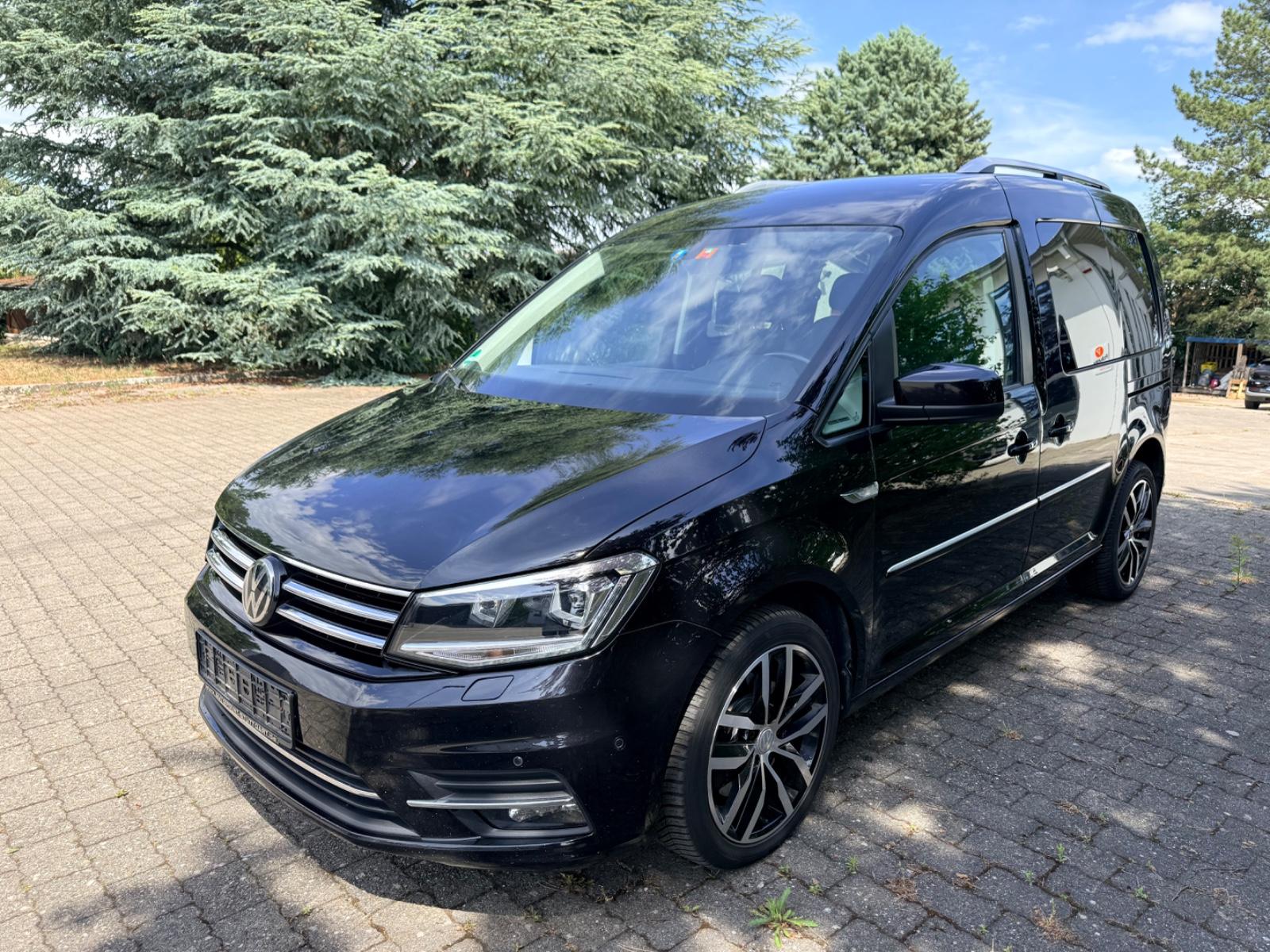 Volkswagen Caddy PKW Highline BMT Standh AHK Kamera Alu