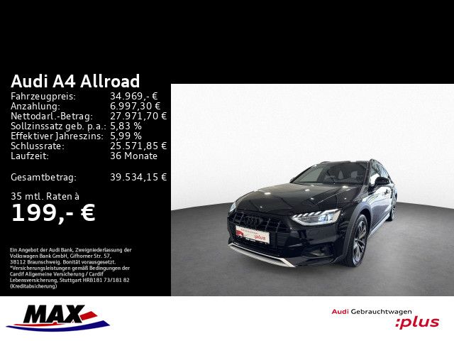 A4 allroad 40 TDI QUATT 360°+MATRIX+AHK+PANO+VCP