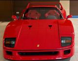 Ferrari F40 RED INTERIOR RED NEW FULL SERVICE-TANKS - Ferrari F40 Gebrauchtwagen