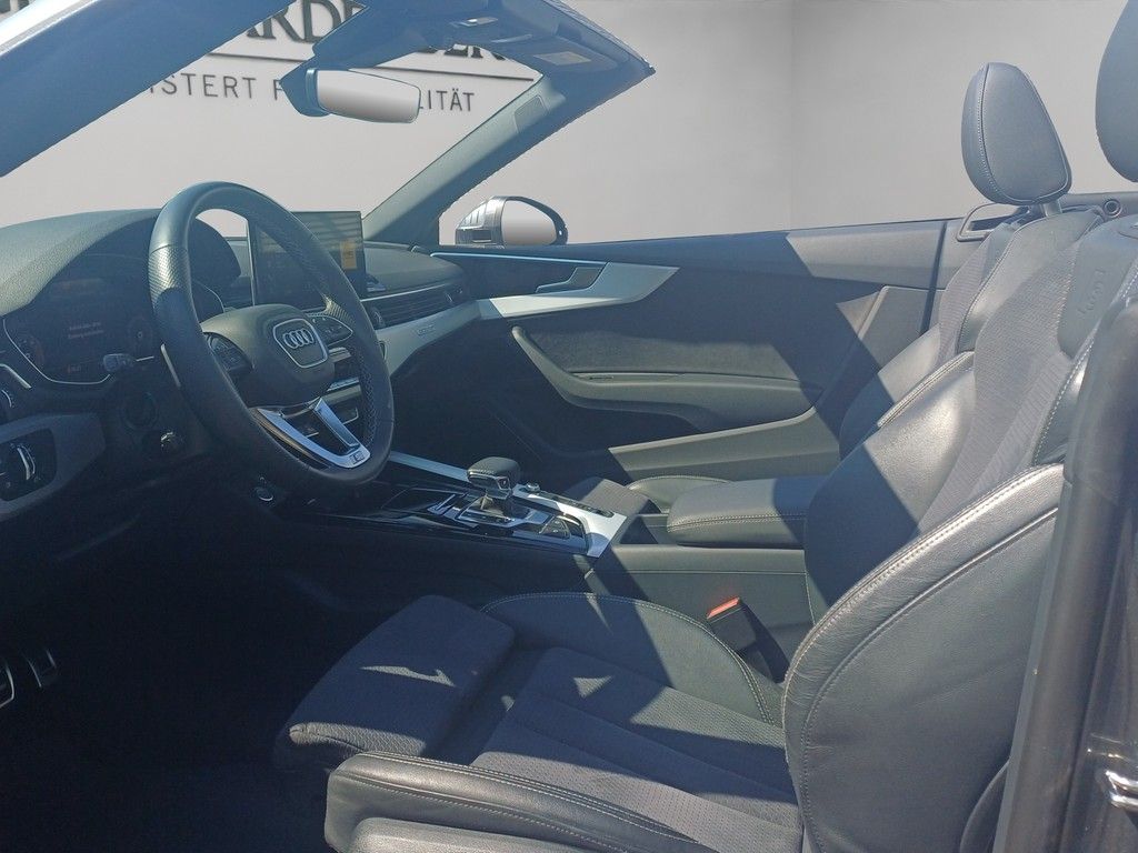 Audi A5 Cabrio S-Line 40TFSI Quat. S-Line Interieur foto 11