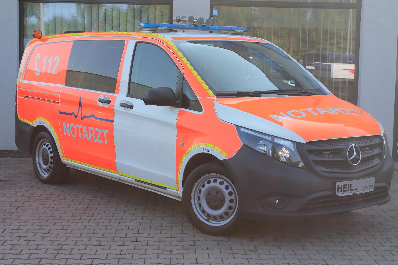 Mercedes-Benz Vito Mixto  4MATIC lang*NEF*NOTARZT EINSATZFAHR