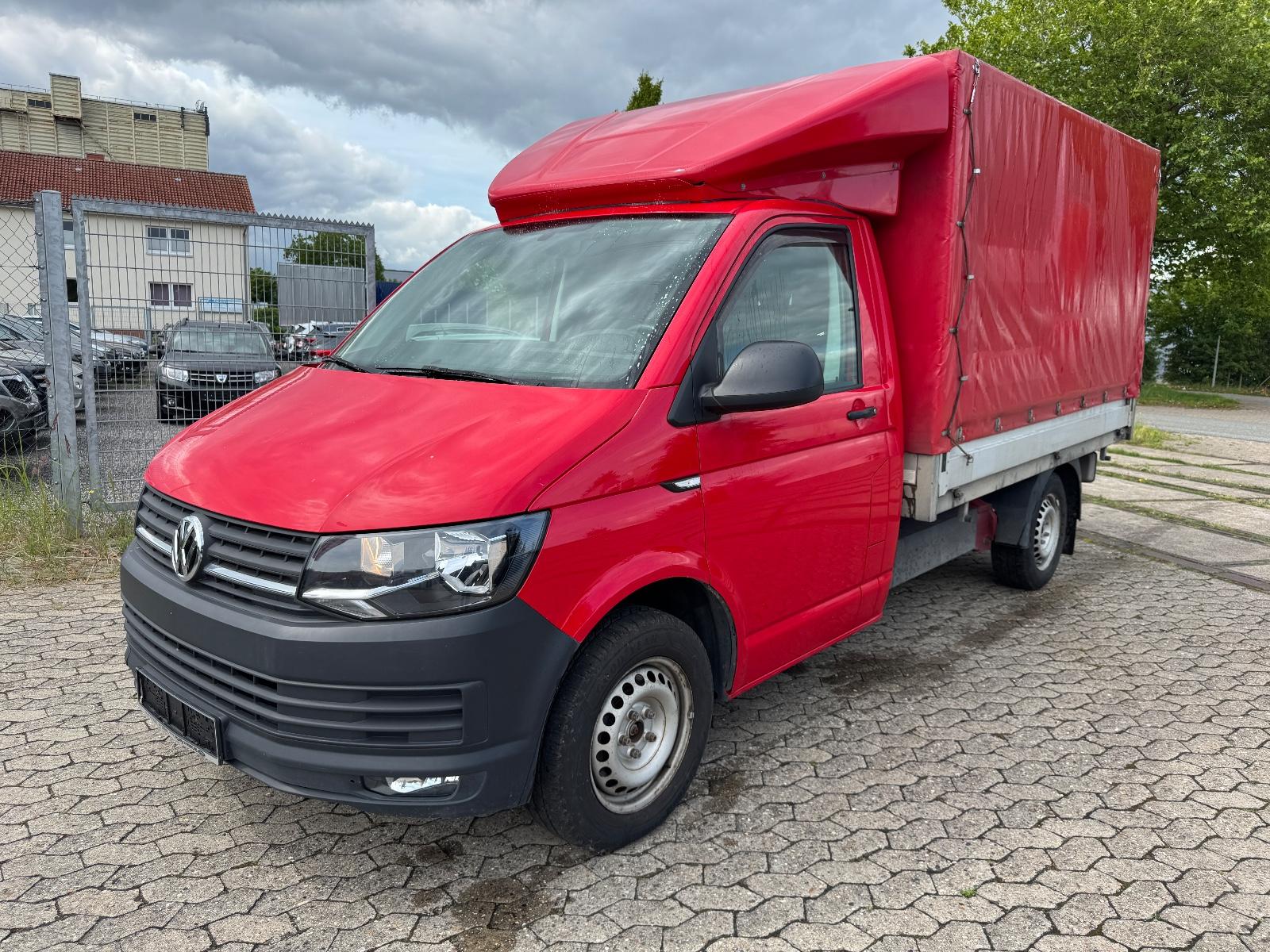 Volkswagen T6  Pritsche Plane lang 2,0 TDI*Klima*1.Hand*3Si