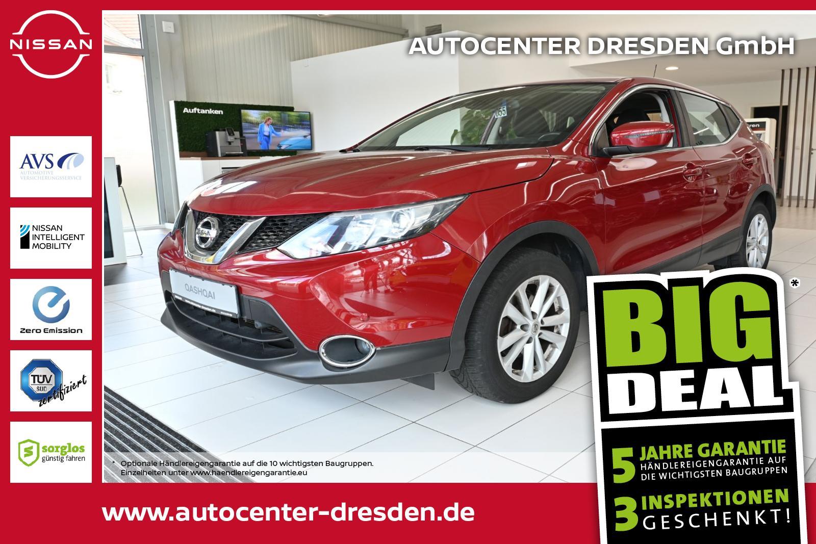 Nissan Qashqai 1.2DIG-T Acenta Navi+SHZ+2xKlima+Kam.