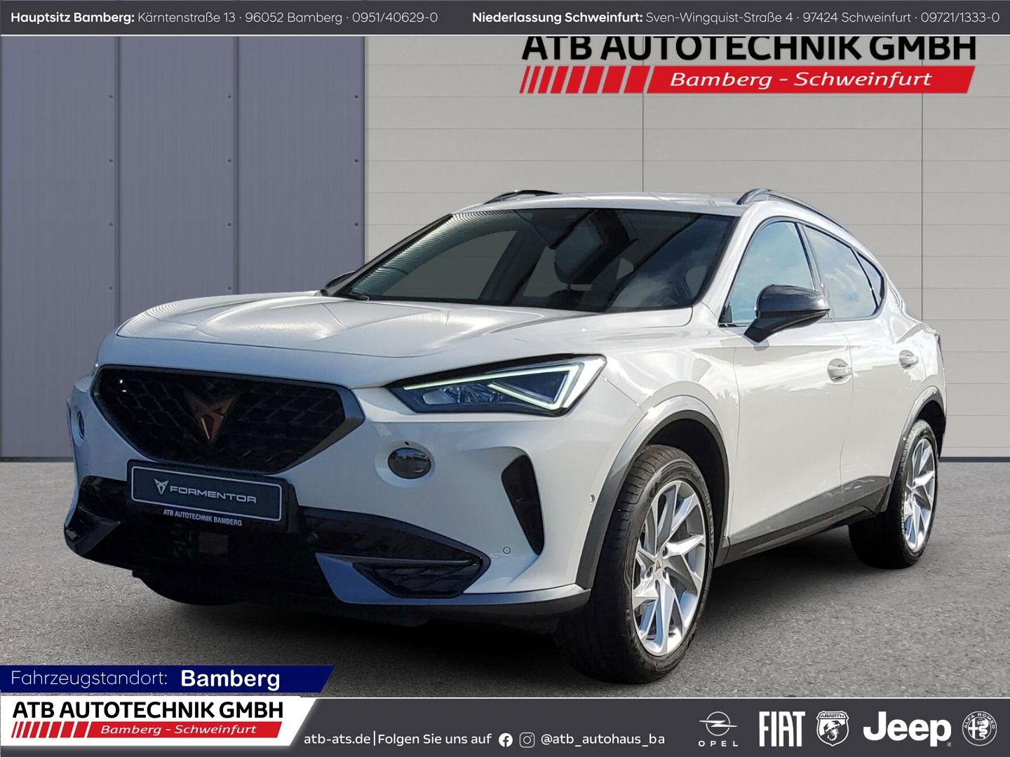 Fahrzeugabbildung CUPRA Formentor LED SHZ ACC PDC 360Grad Navi Keyless C
