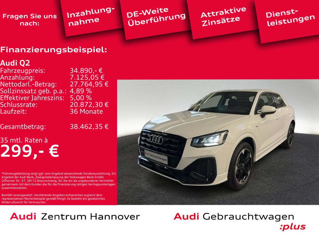 Q2 35 1.5 TFSI S line (EURO 6e)