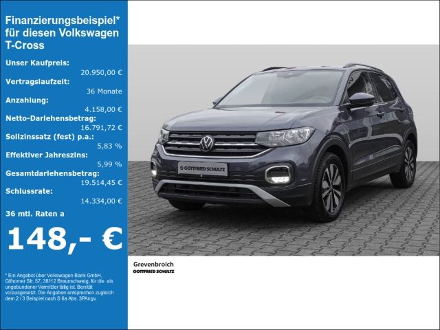 Volkswagen T-Cross 1.0 TSI Move SHZ Navi car play