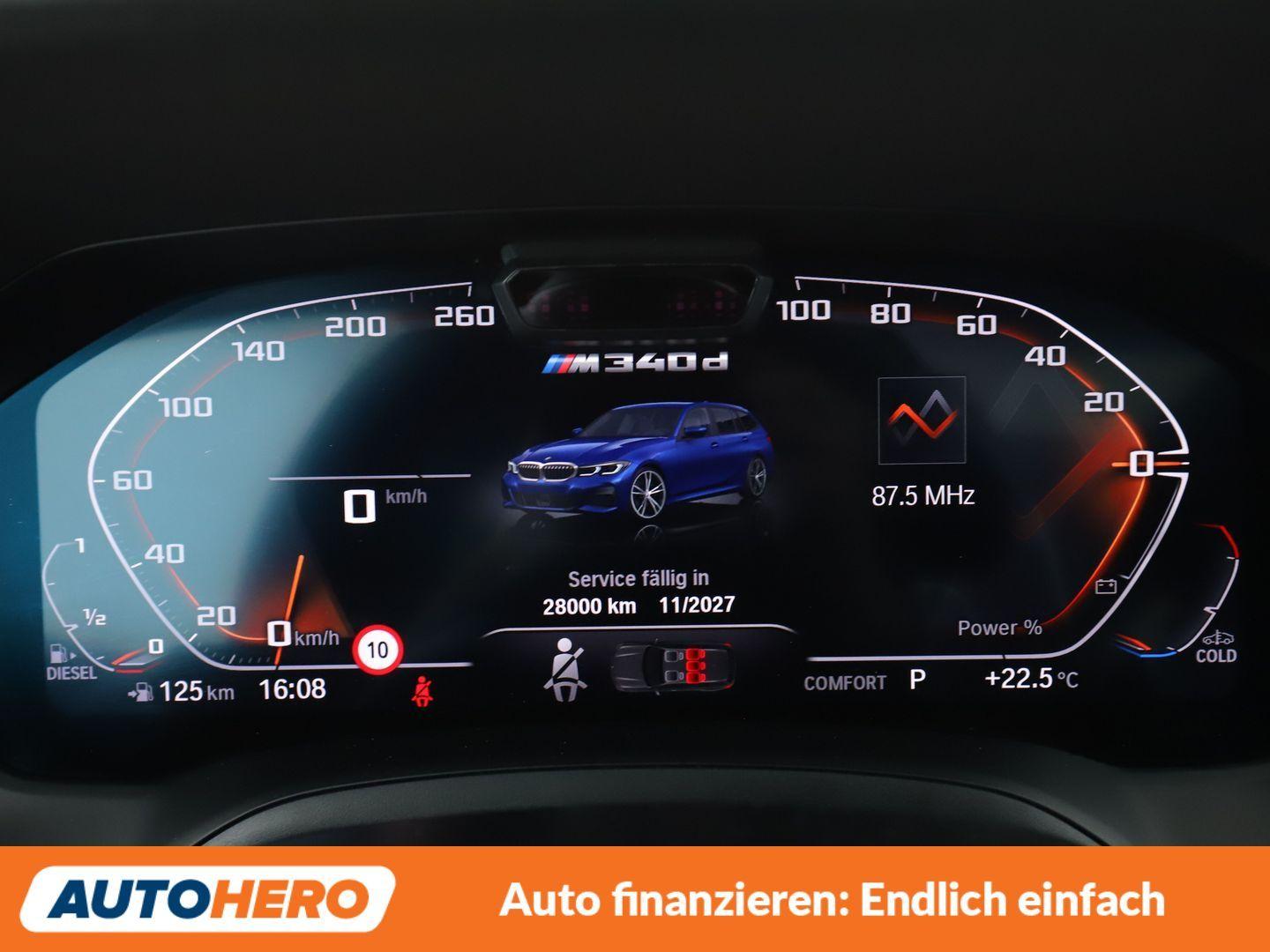 BMW 340 3er M340d Mild-Hybrid xDrive Aut.*ACC*CAM*NAVI*, миниатюра 19