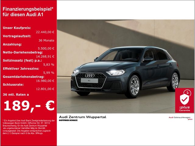 Audi A1 SPORTBACK 25 TFSI SHZ PDC AMBIENTE KLIMA