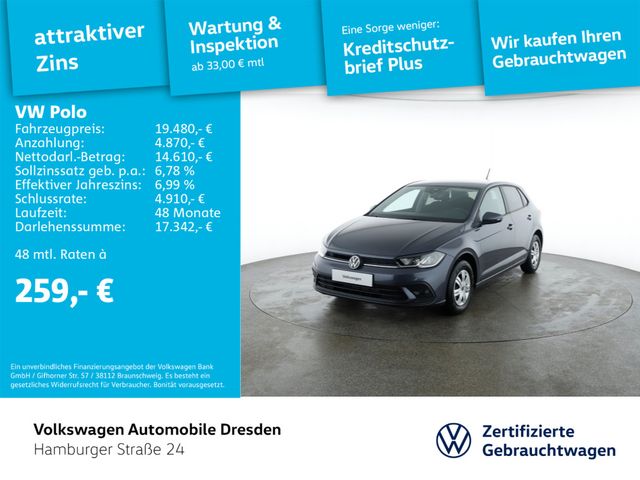 Volkswagen Polo 1.0 LED LANE SHZ GRA APP 5 JAHRE GARANTIE