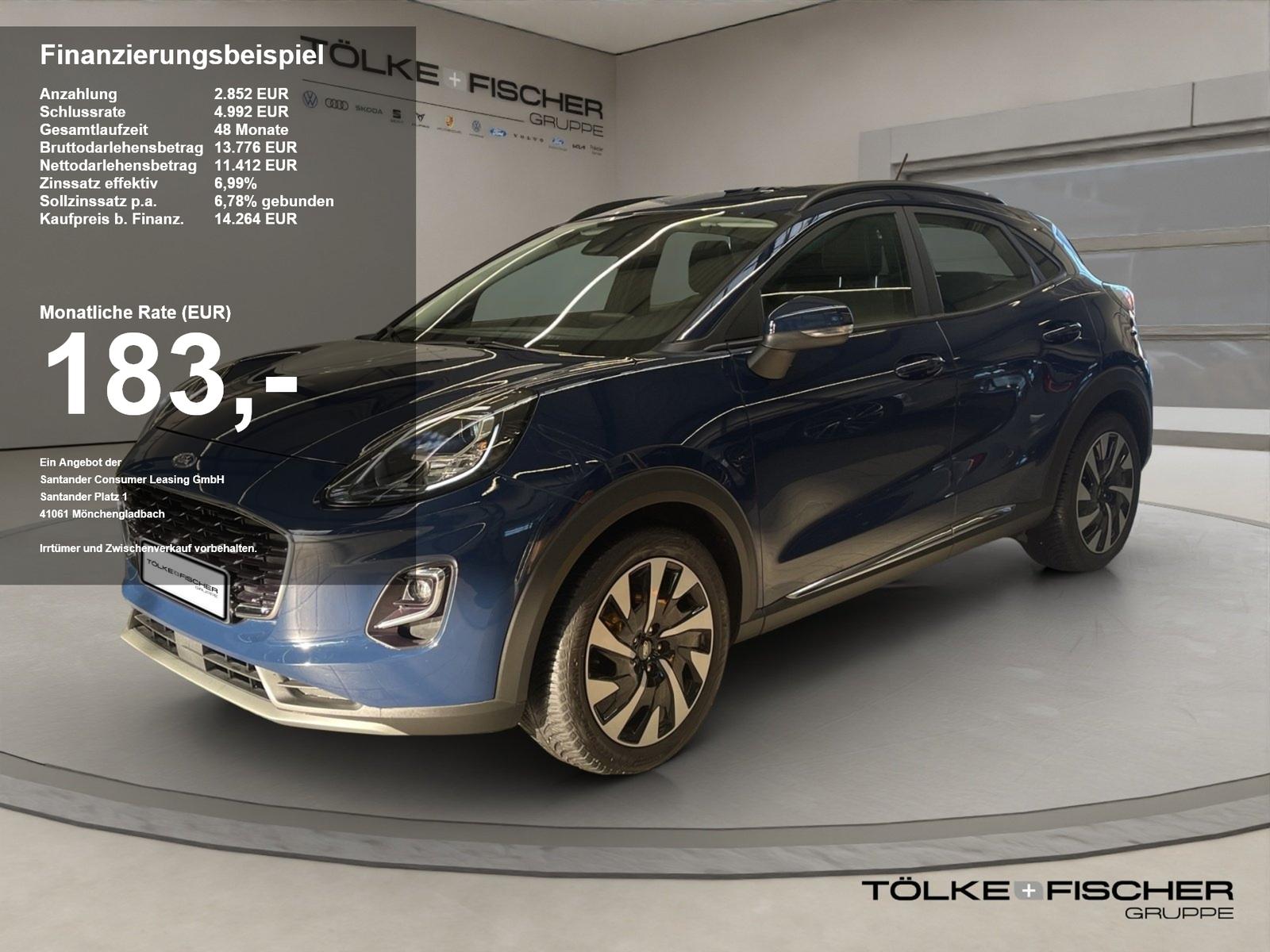 Ford Puma 1.0 EcoBoost Titanium ACC|AHK|Navi|LED|LM