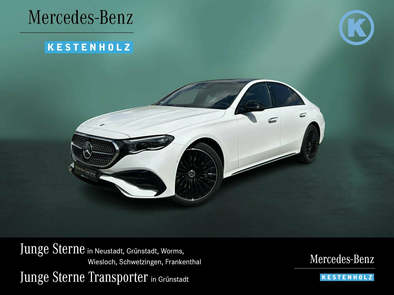 Mercedes-Benz E 220 d AMG+NIGHT+PANO+BURM4D+20"+360+DISTR+KEYL