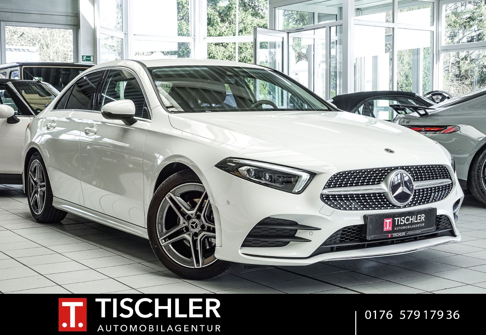 MERCEDES-BENZ A200 Lim AMG R-Kam*T-Leder*SitzHz*MultiBeam*Navi