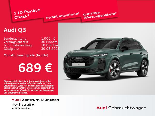 Audi Q3 TFSI qu. S tronic ACC/AHK/StdHzg/HuD
