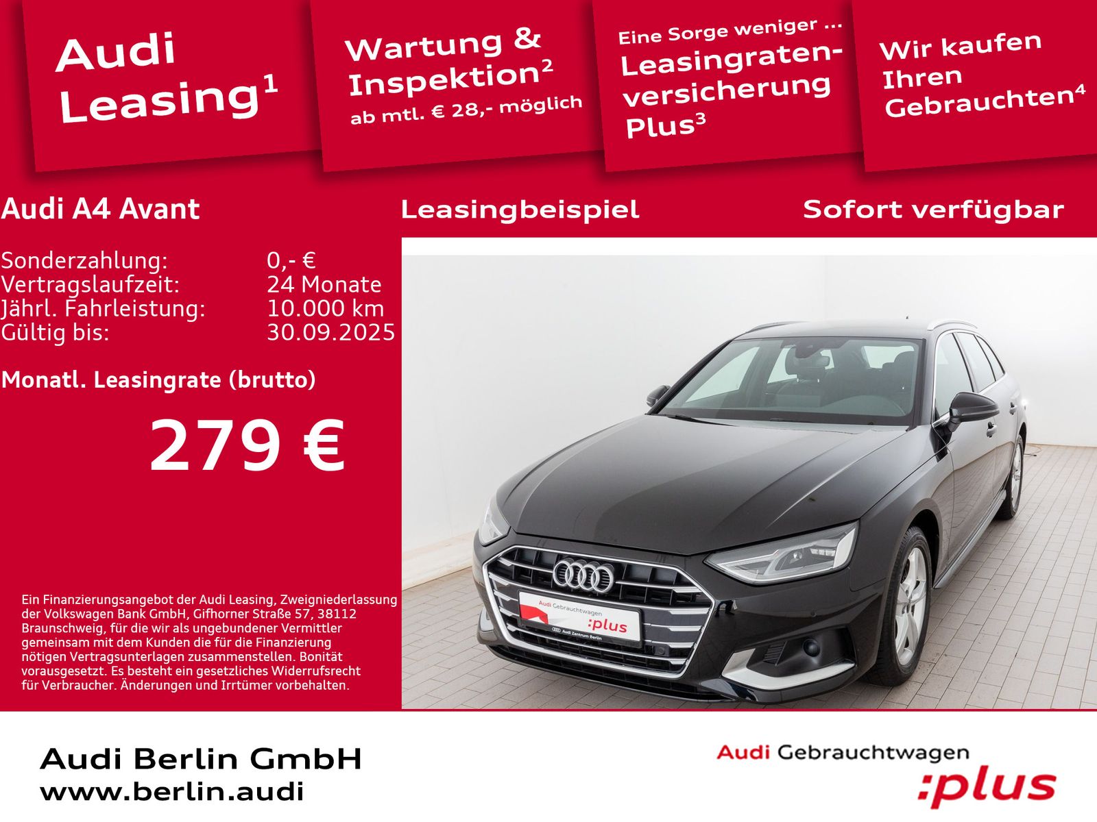 Audi A4 Avant Advanced 35 TDI S tr. LED RFK NAVI