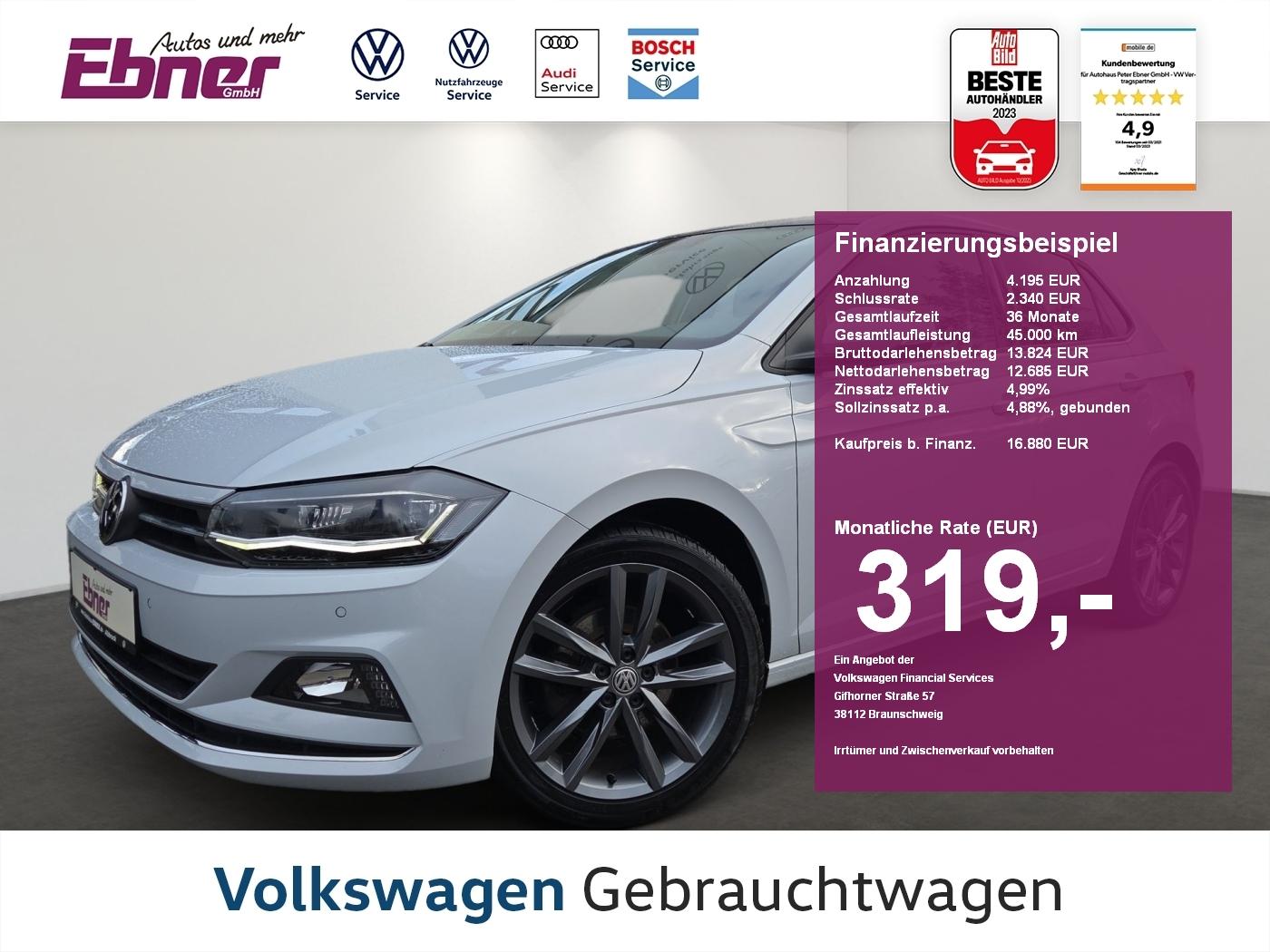 Volkswagen Polo HIGHLINE SPORT 116PS TSI AHK+KAMERA+LED+ACC