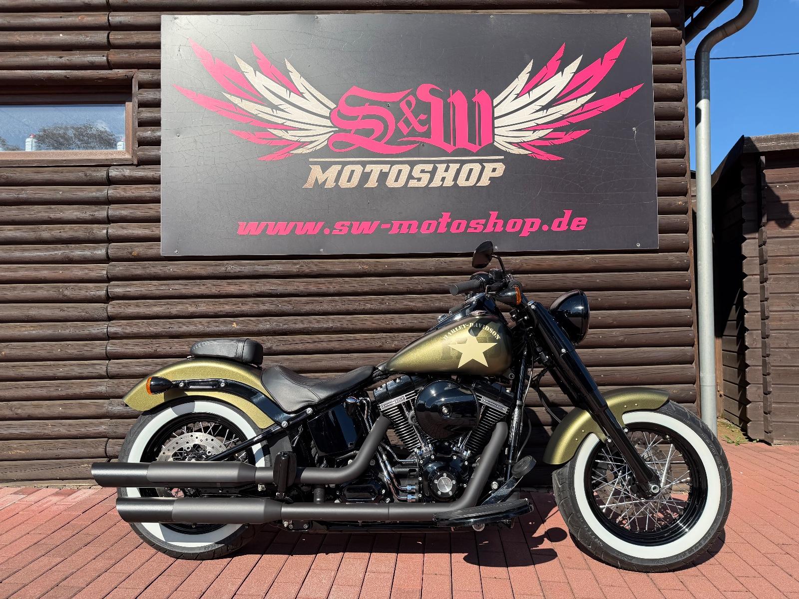Harley-Davidson FLSS Slim S *Military, ABS, Original, Top*