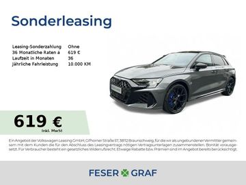 Audi Leasingangebot: Audi RS3 Sportback 24% Nachlass bis 28.11.25