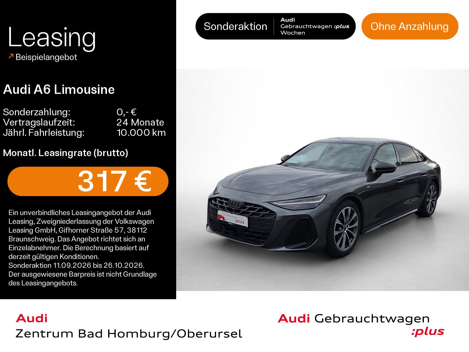 Audi A6 Limousine 40 TFSI S line S tro*LED+*Virtual*N